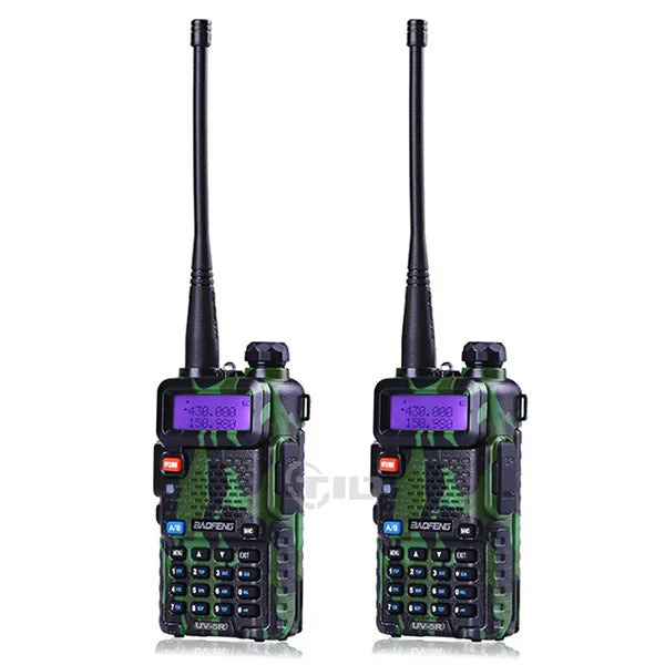 UV-5R Walkie Talkie VHF/UHF136-174Mhz&400-520Mhz Dual Band