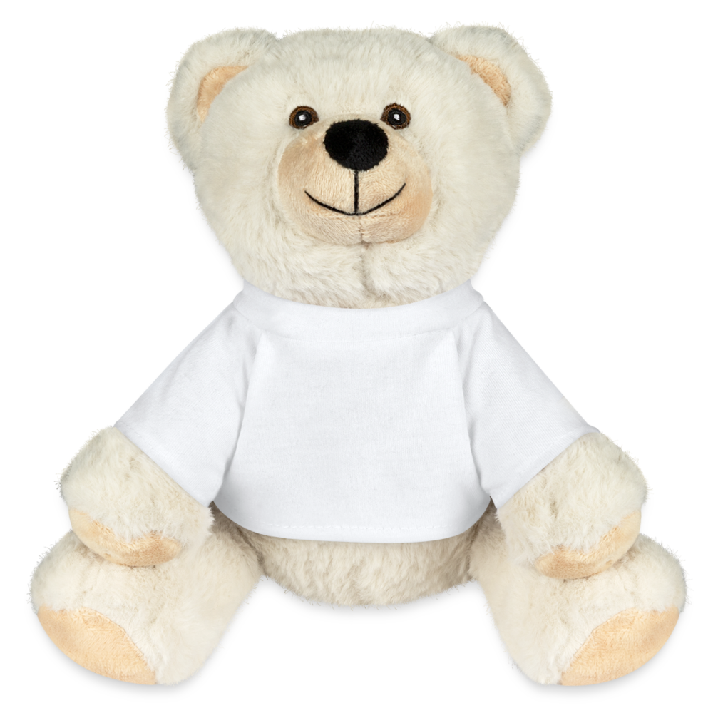 Eco Cuddle Companion Teddy Bear "Recyclebear" - white