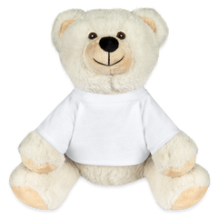 Eco Cuddle Companion Teddy Bear "Recyclebear" - white