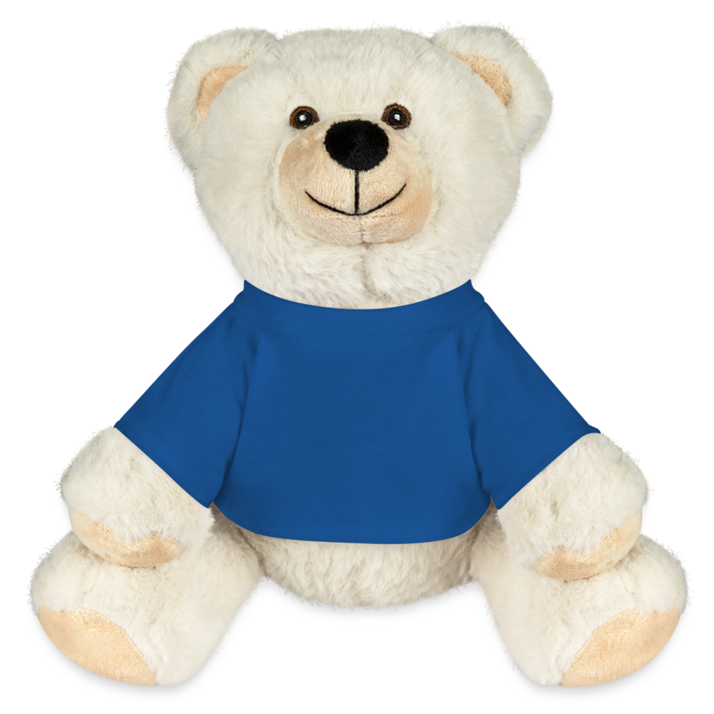 Eco Cuddle Companion Teddy Bear "Recyclebear" - royal blue