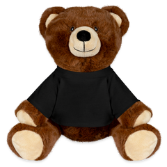 Eco Cuddle Companion Teddy Bear "Recyclebear" Brown - black