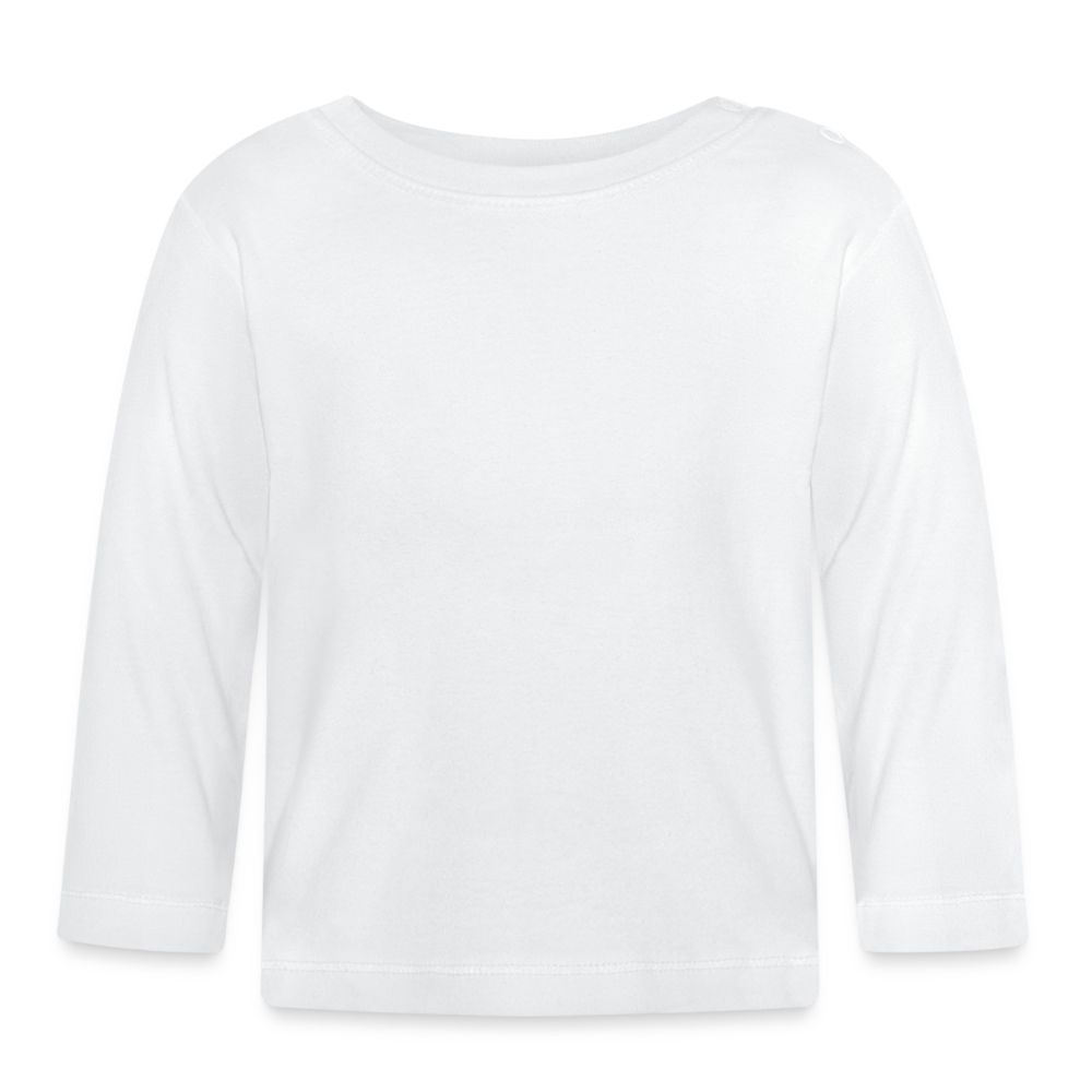 Cozy Comfort Organic Long Sleeve Baby T-Shirt - white