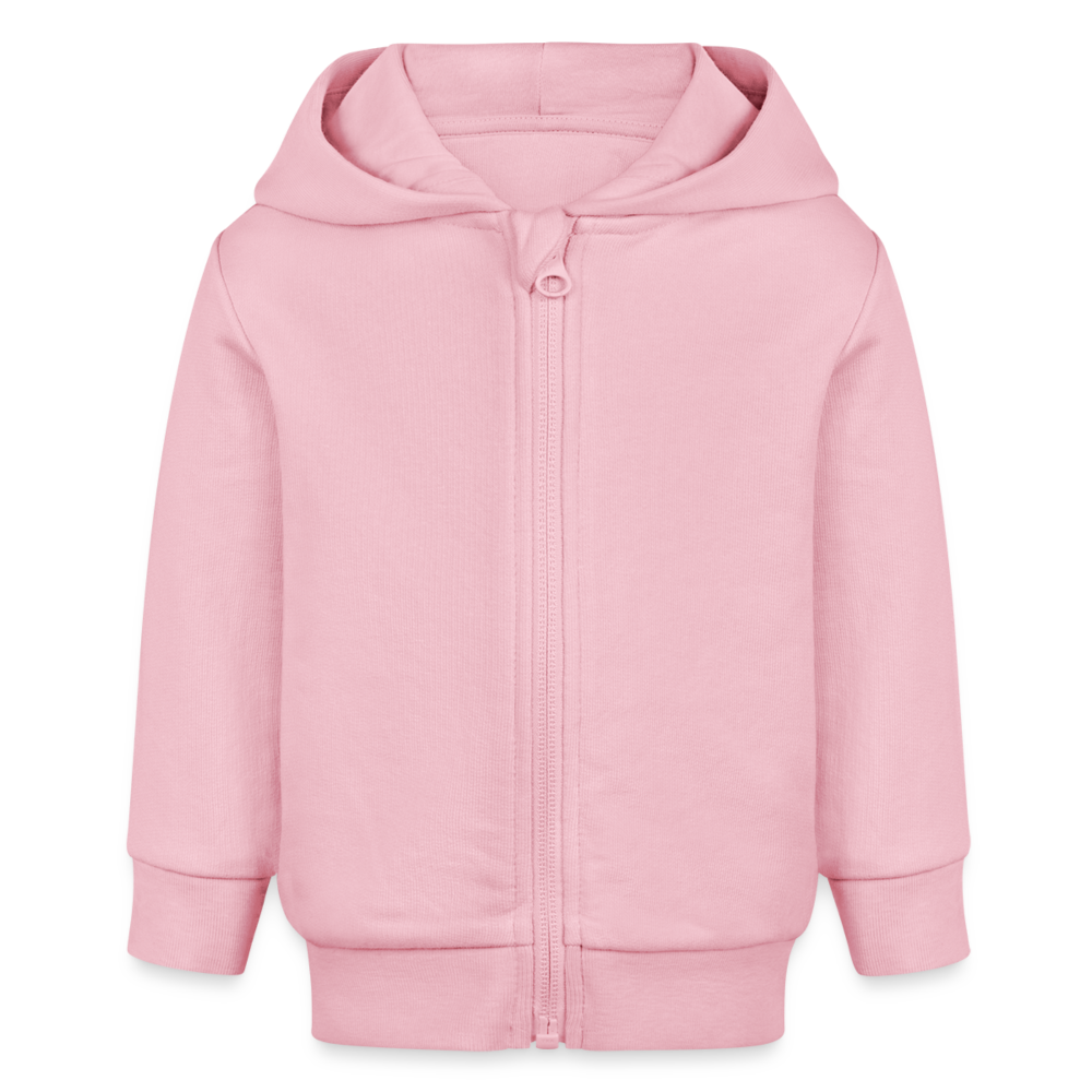 Snuggle Zip Organic Baby Hoodie - BABY CONNECTOR - cotton pink