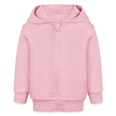 Snuggle Zip Organic Baby Hoodie - BABY CONNECTOR - cotton pink